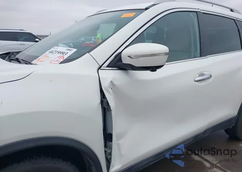 2014 Nissan Rogue Sl z USA, uszkodzony, nr VIN 5N1AT2MT5EC852809